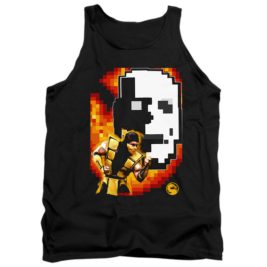 Mortal Kombat Klassic Scorpion Mens Tank Top Shirt Black