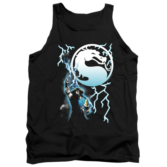 Mortal Kombat Klassic Raiden Mens Tank Top Shirt Black