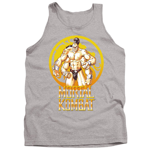 Mortal Kombat Klassic Goro Mens Tank Top Shirt Athletic Heather