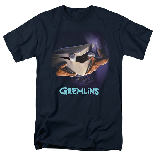 Gremlins Original Poster Mens T Shirt Navy