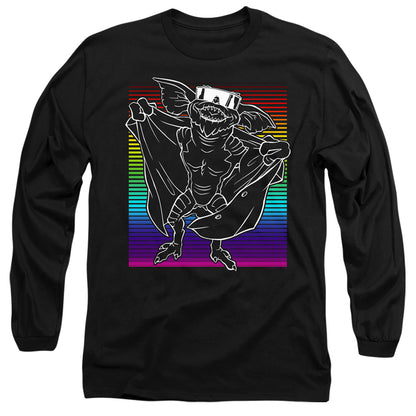 Gremlins Cool Gradient Mens Long Sleeve Shirt Black Officially Licensed Officially Licensed