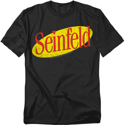 Seinfeld Seinfeld Logo Mens T Shirt Black