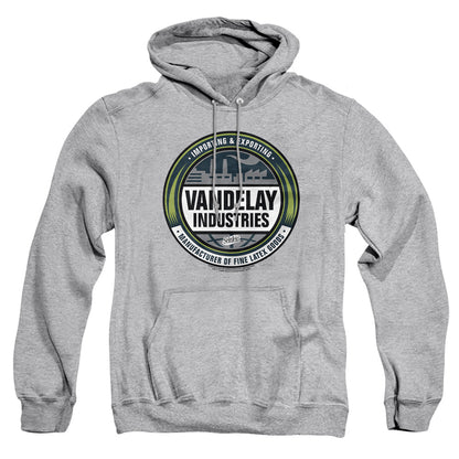Seinfeld Vendelay Logo Mens Hoodie Athletic Heather