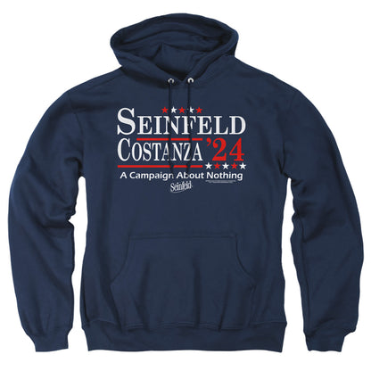 Seinfeld Election Tee Mens Hoodie Navy