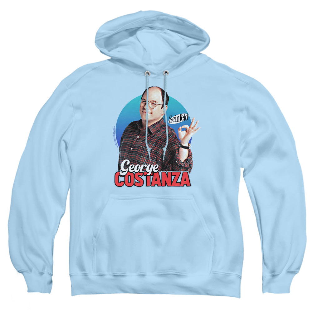 Seinfeld George Mens Hoodie Light Blue