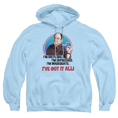 Seinfeld George All Mens Hoodie Light Blue