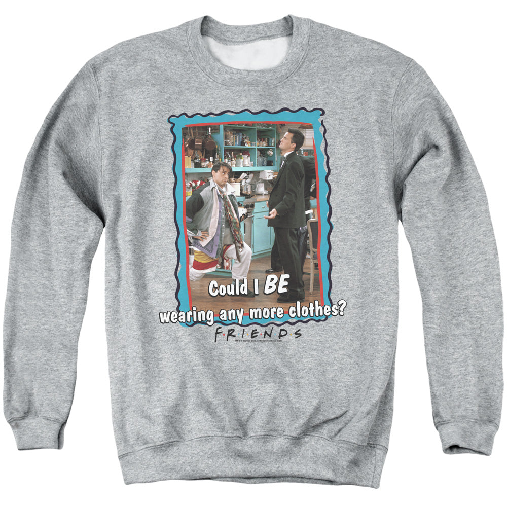 Friends Any More Clothes Mens Crewneck Sweatshirt Athletic Heather