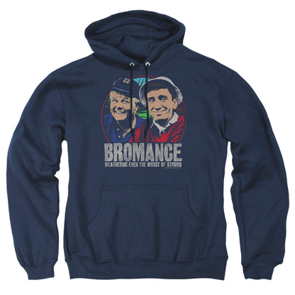 Gilligans Island Stormy Bromance Mens Hoodie Navy