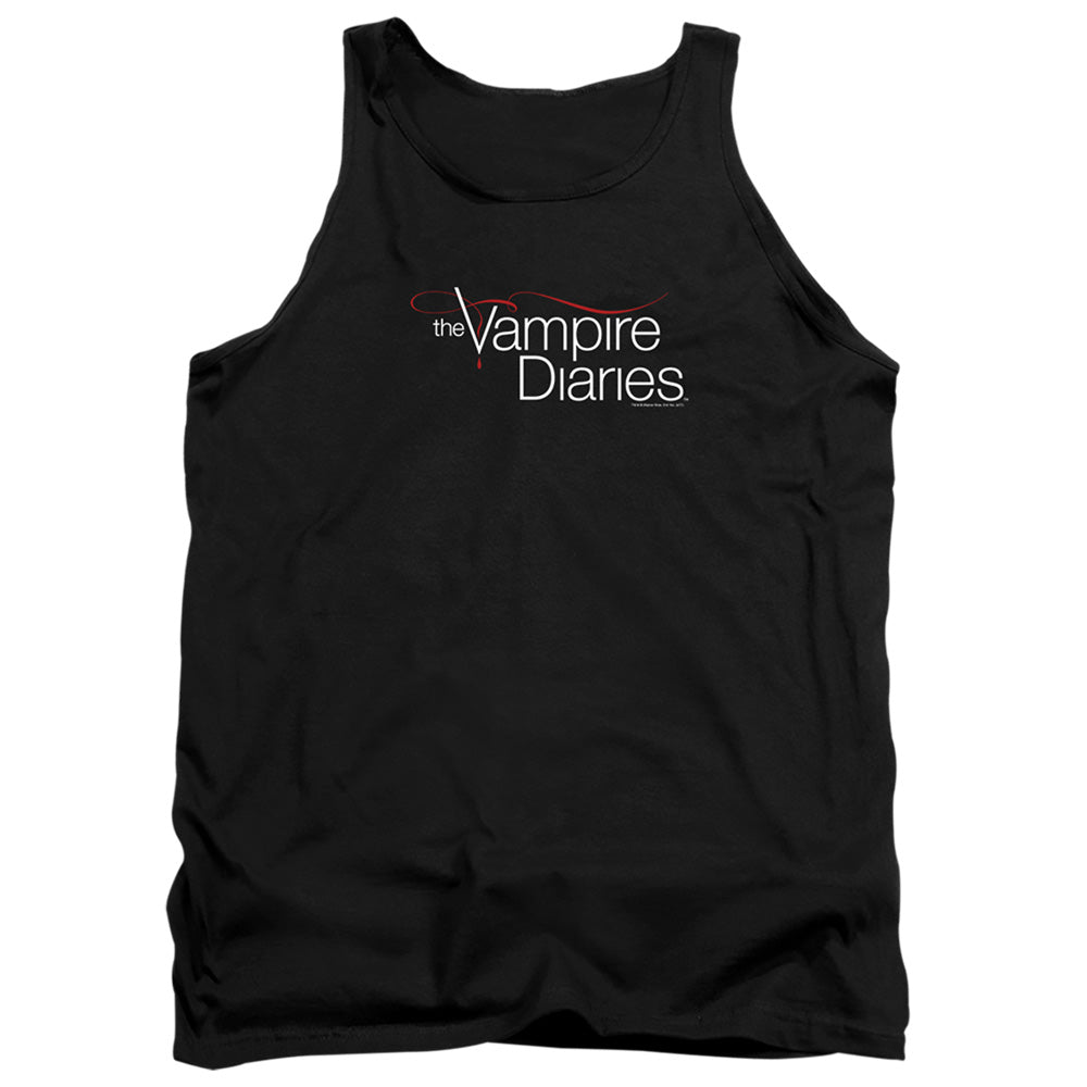 Vampire Diaries Tvd Logo Mens Tank Top Shirt Black