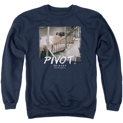 Friends Pivot Mens Crewneck Sweatshirt Navy