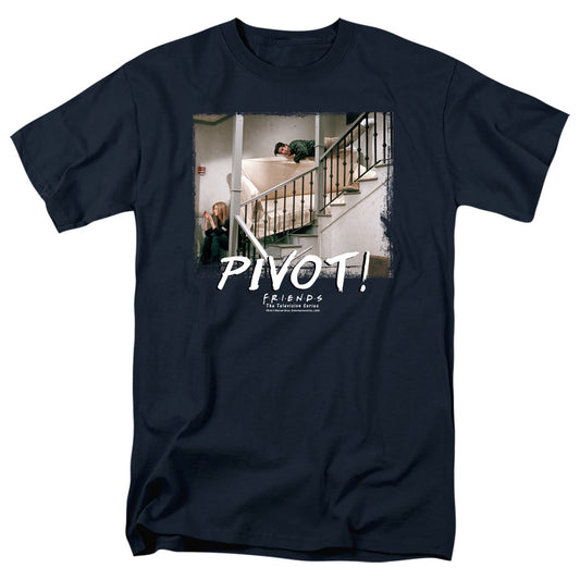 Friends Pivot Mens T Shirt Navy