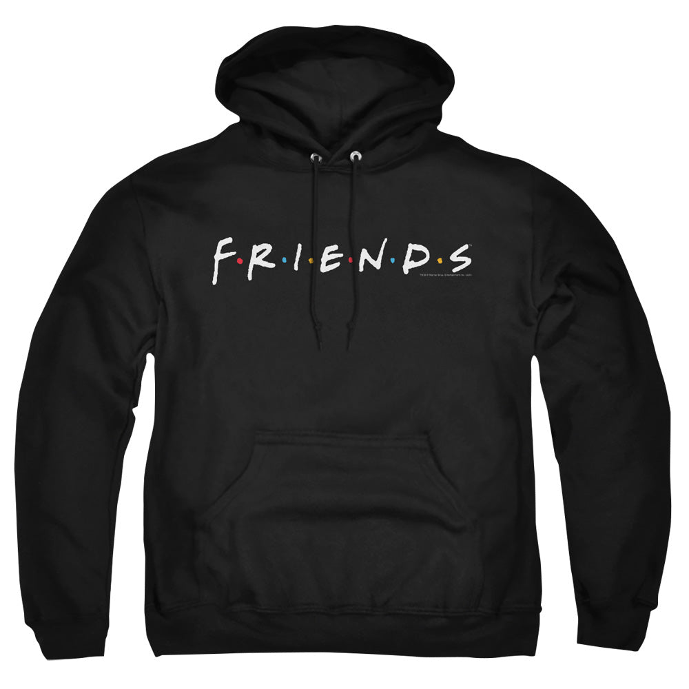 Friends Logo Mens Hoodie Black