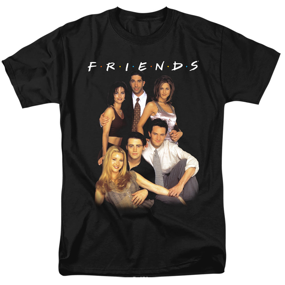 Friends Stand Together Mens T Shirt Black