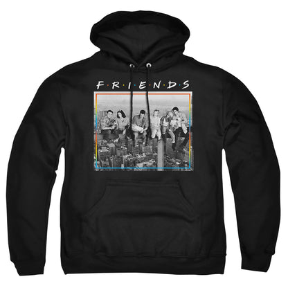 Friends Lunch Break Mens Hoodie Black