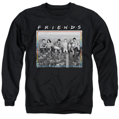 Friends Lunch Break Mens Crewneck Sweatshirt Black