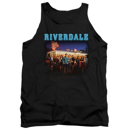 Riverdale Up At Pops Mens Tank Top Shirt Black