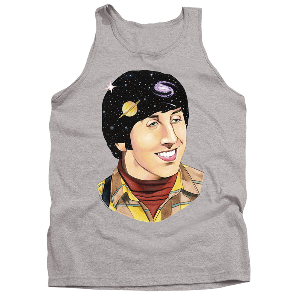 Big Bang Theory Howard Space Mens Tank Top Shirt Athletic Heather