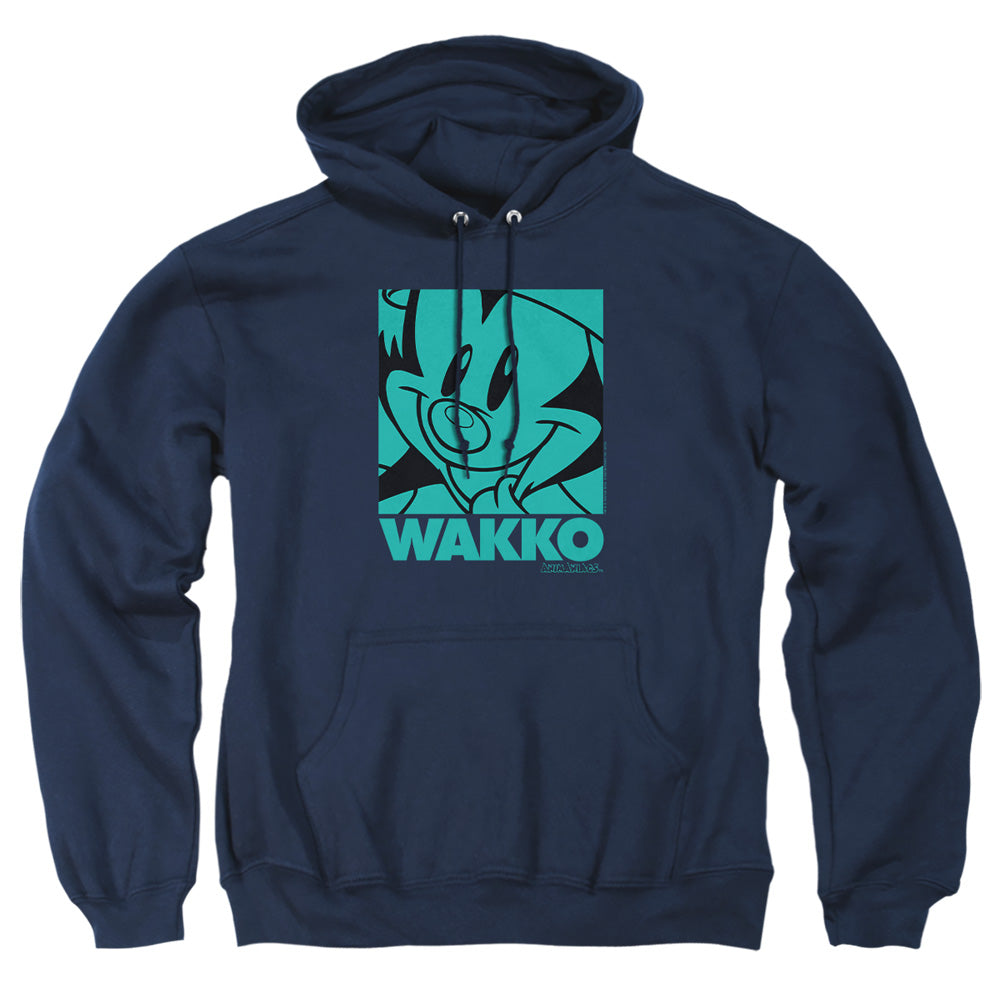 Animaniacs Pop Wakko Mens Hoodie Navy Officially Licensed