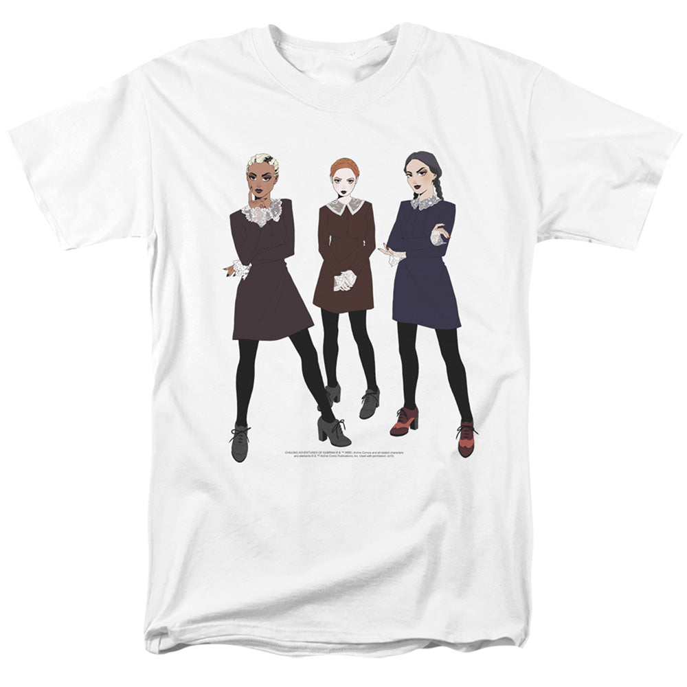 Chilling Adventures Of Sabrina Weird Mens T Shirt White
