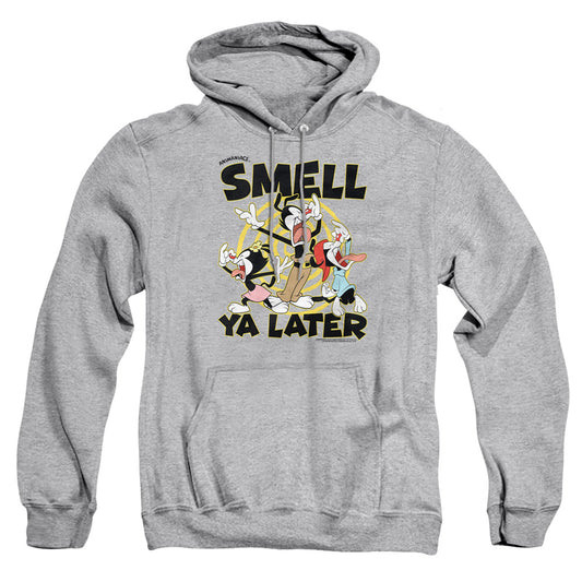 Animaniacs Smell Ya Later Mens Hoodie Athletic Heather Officially Licensed