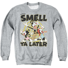 Load image into Gallery viewer, Animaniacs Ell Ya Later Mens Crewneck Sweatshirt Athletic Heather