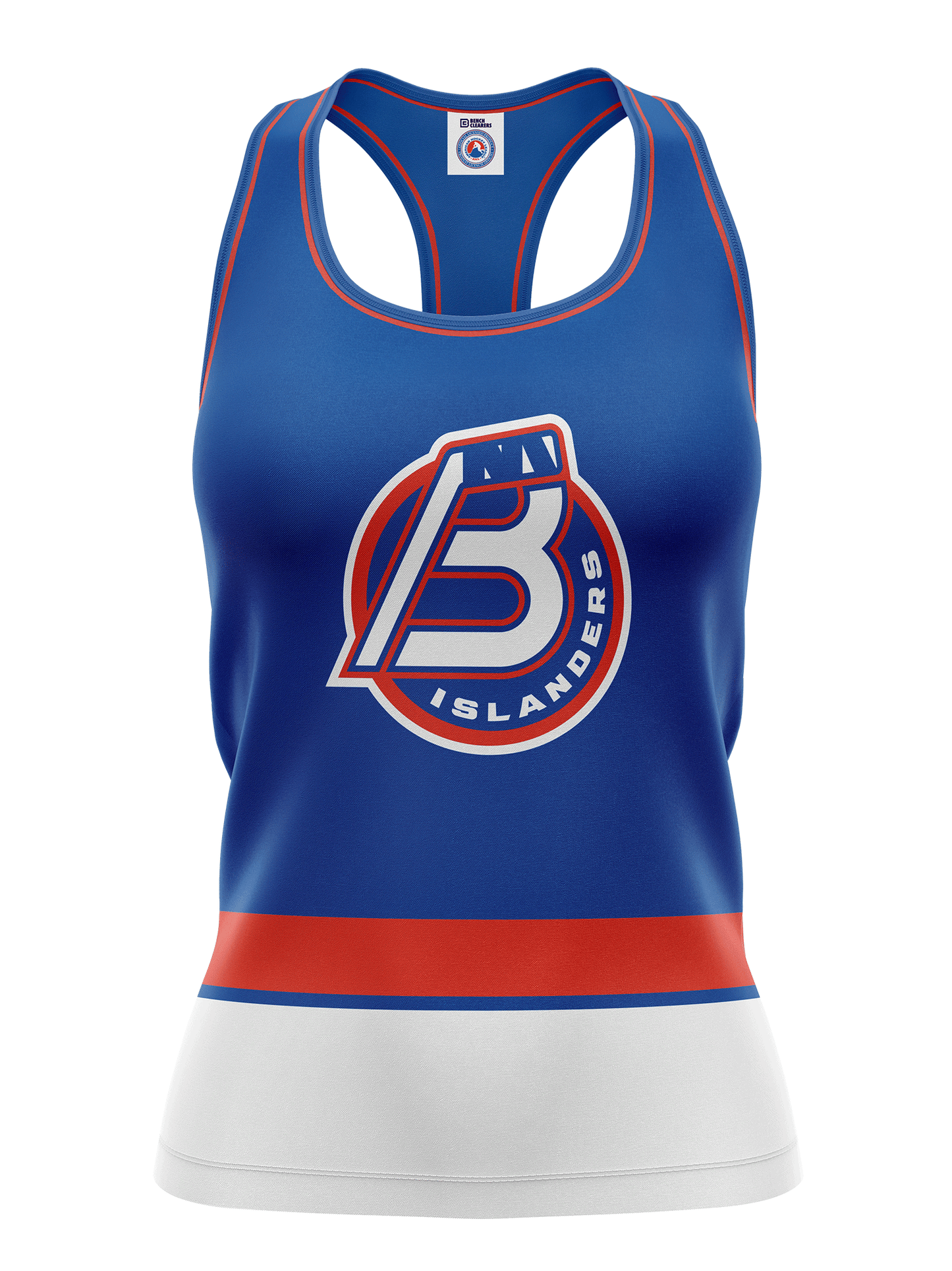 Bridgeport Islanders Women's Racerback Hockey Tank