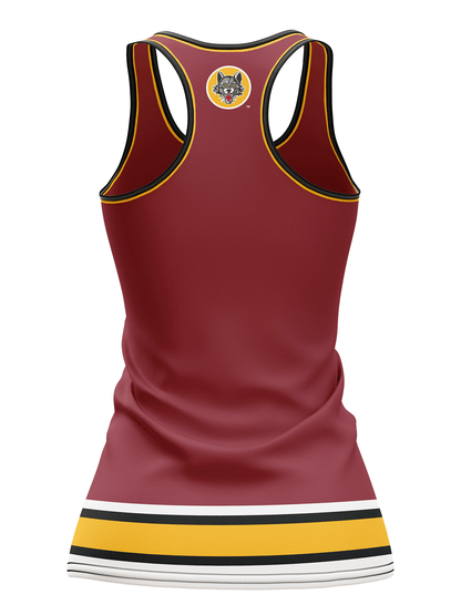 Chicago Wolves Women's Racerback Hockey Tank