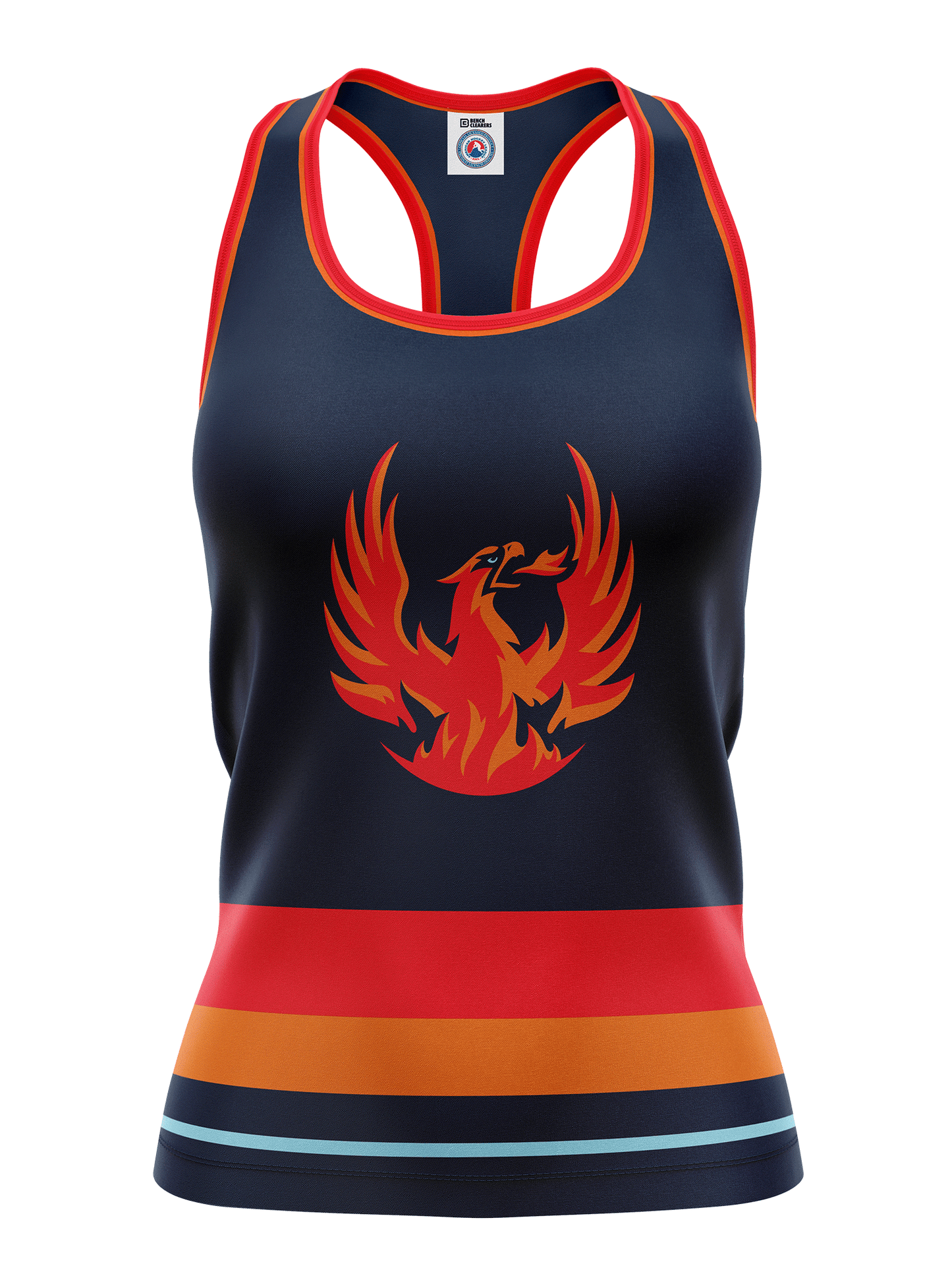 Coachella Valley Firebirds Women's Racerback Hockey Tank