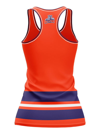 Hartford Wolf Pack Women's Racerback Hockey Tank