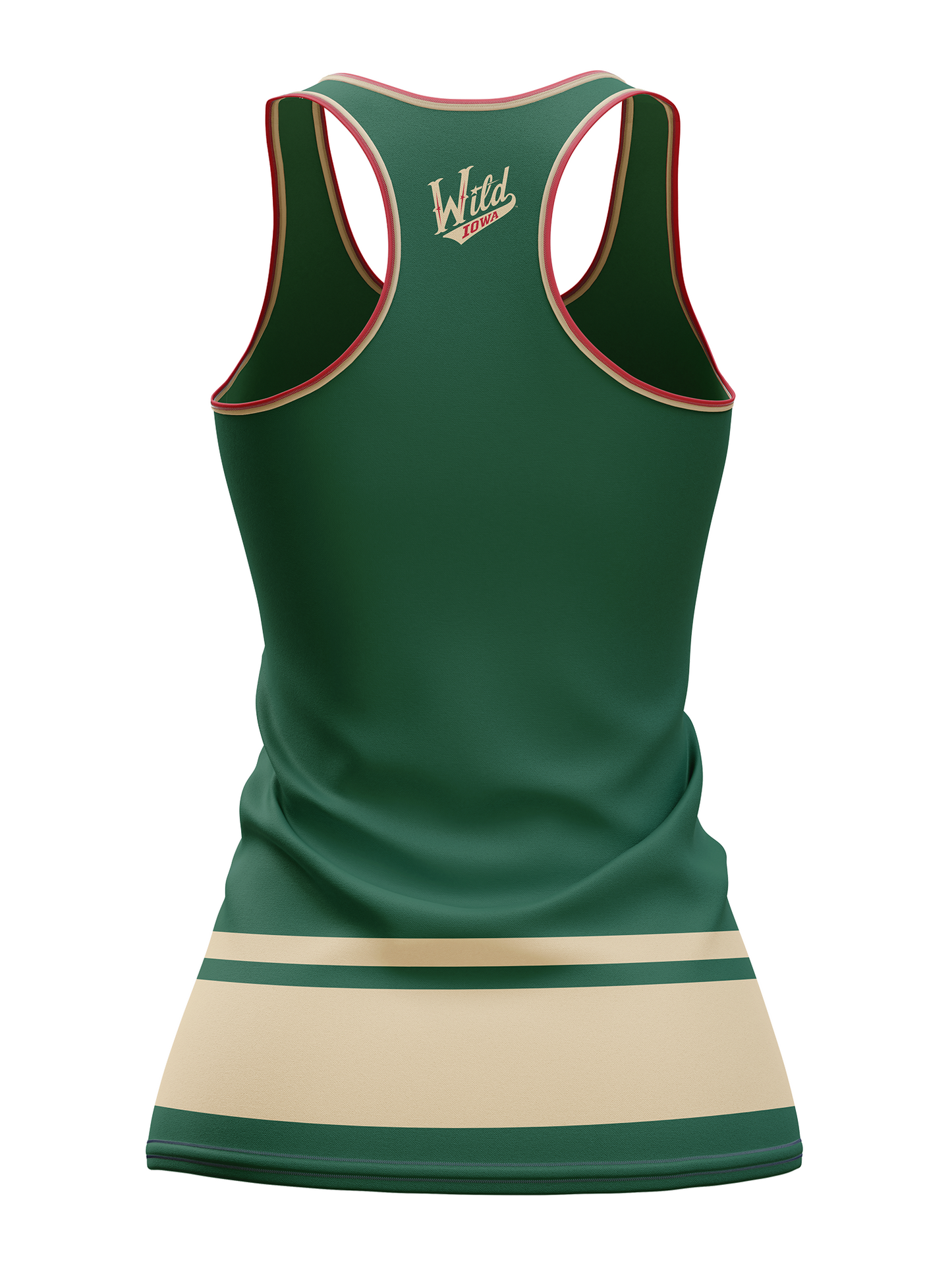 Iowa Wild Women's Racerback Hockey Tank