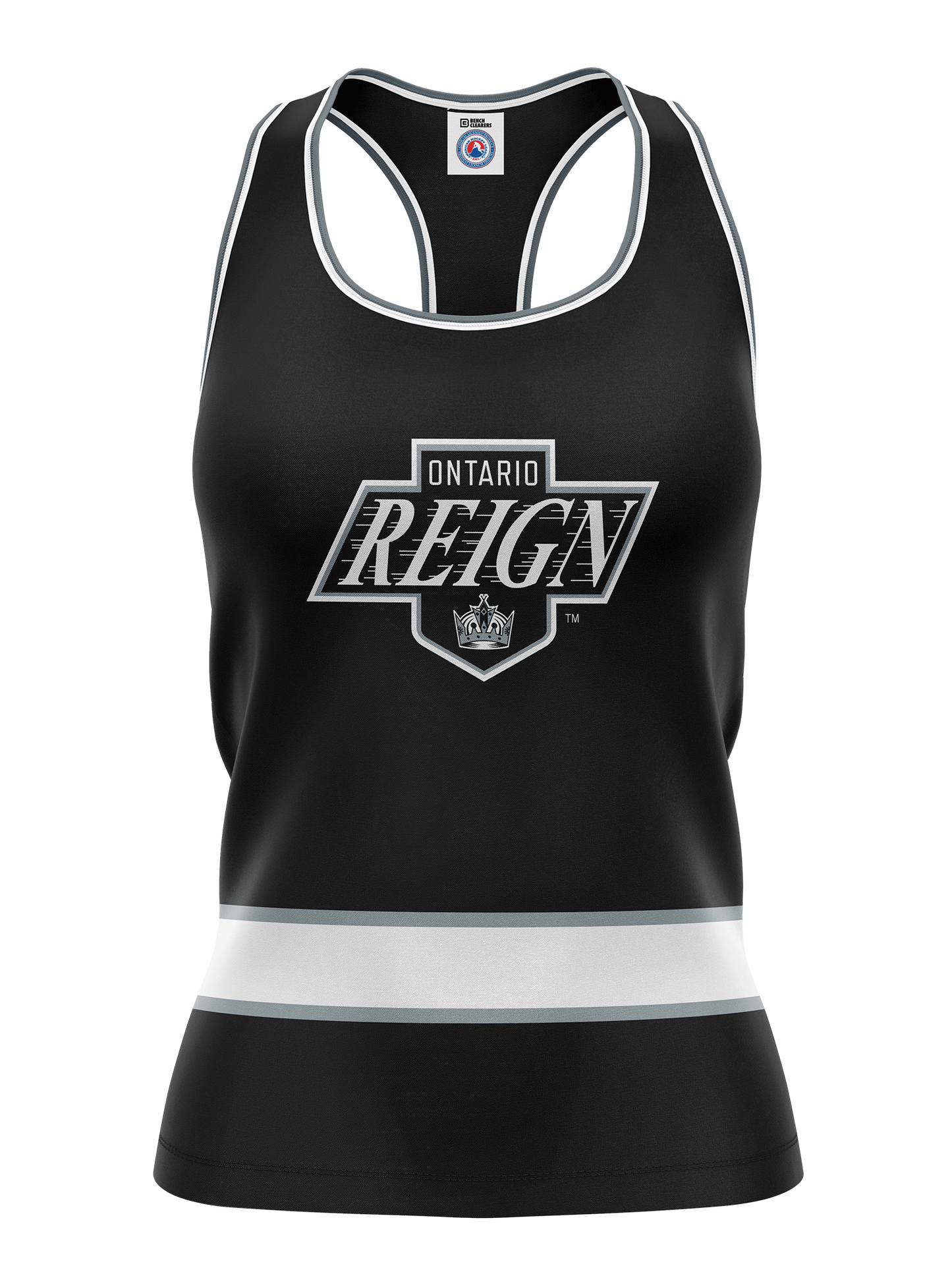 Ontario Reign Women's Racerback Hockey Tank