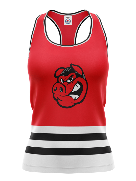 Rockford IceHogs Women's Racerback Hockey Tank