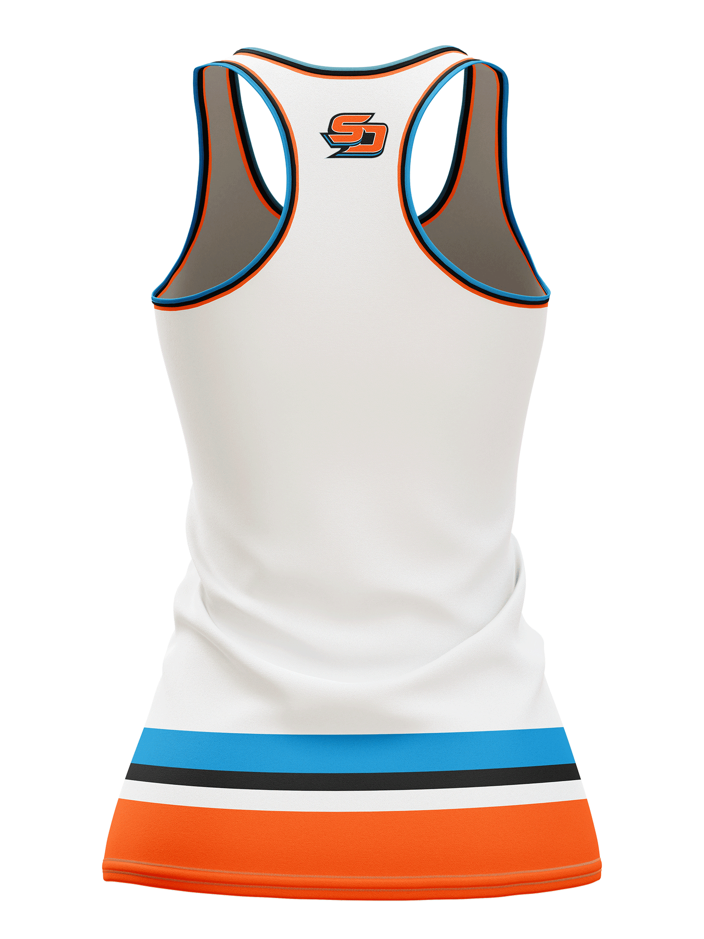 San Diego Gulls Away Women's Racerback Hockey Tank