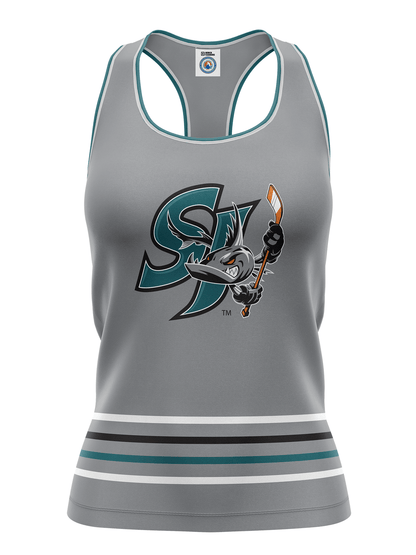 San Jose Barracuda Women's Racerback Hockey Tank