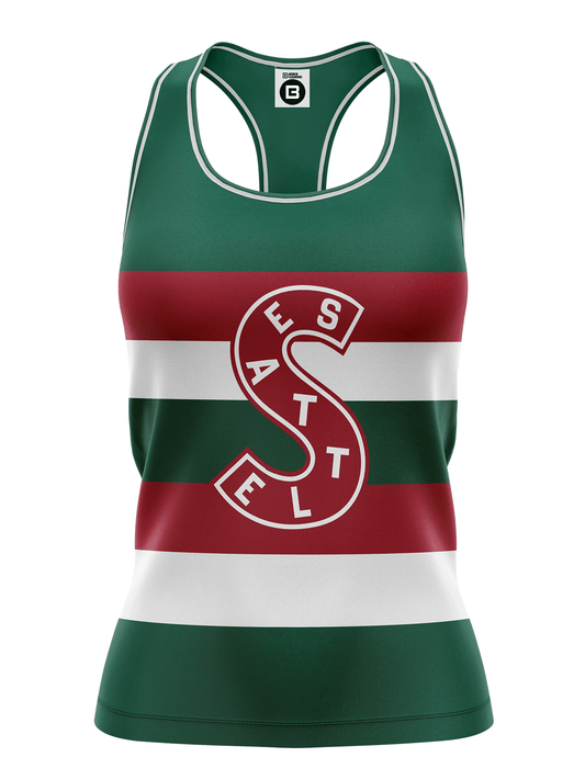 Seattle Metropolitans Women's Racerback Hockey Tank