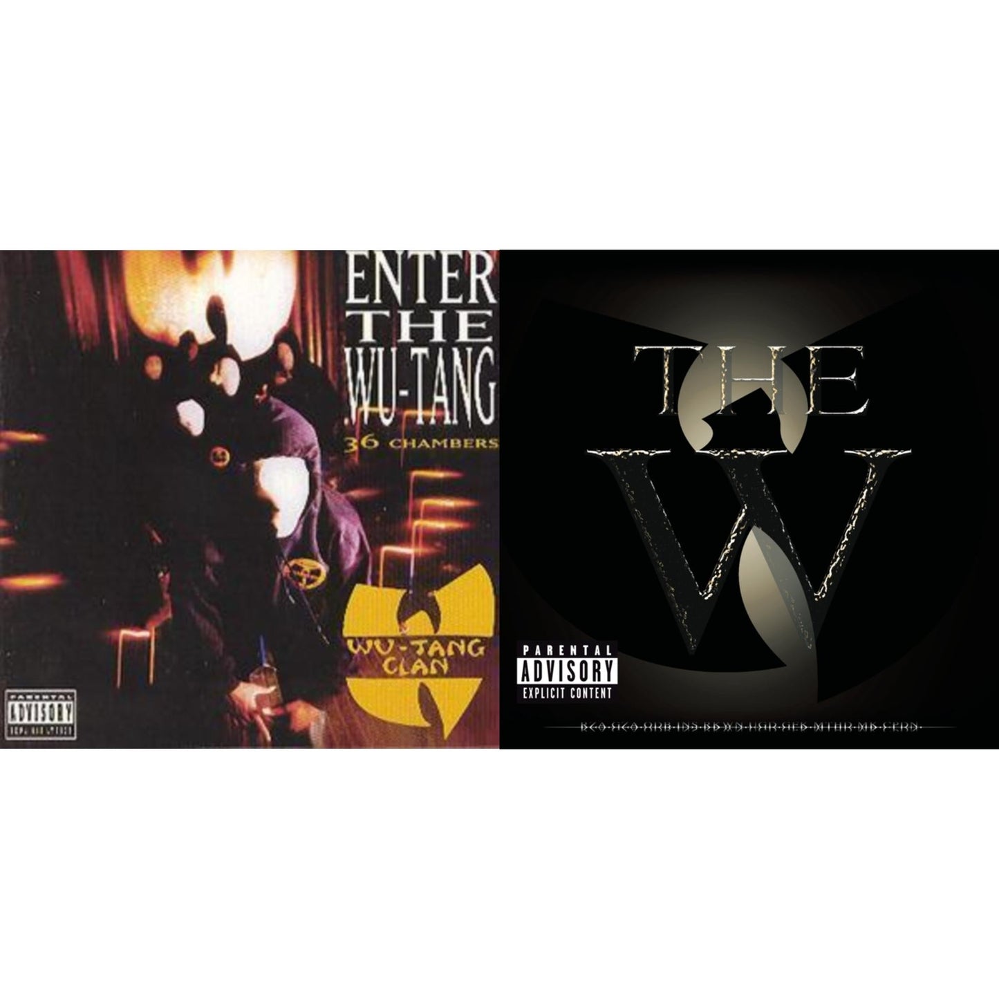 Wu-Tang Clan - Enter The Wu-Tang: 36 Chambers & W - CD Bundle