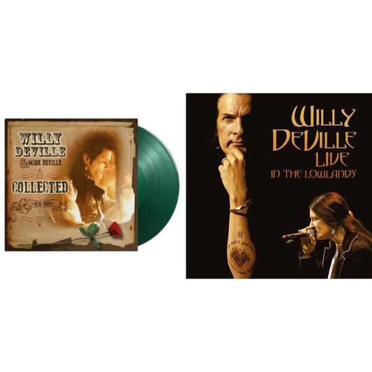 Willy Deville - Live In The Lowlands (3LP) & Collected (2LP/Limited/Transparent Green Vinyl/180G/Booklet/Gatefold/Numbered/Import)