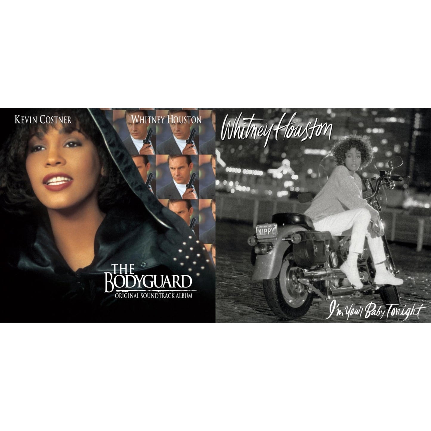 Whitney Houston - Bodyguard Ost & I'm Your Baby Tonight - LP Vinyl Bundle