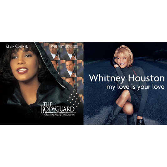 Whitney Houston - Bodyguard Ost & My Love Is Your Love - LP Vinyl Bundle