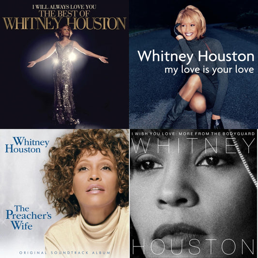 Whitney Houston - I Will Always Love You: The Best Of Whitney Houston (2LP) & My Love Is Your Love & Preacher's Wife Ost & I Wish You Love: More From The Bodyguard (150G/Purple LP Vinyl)