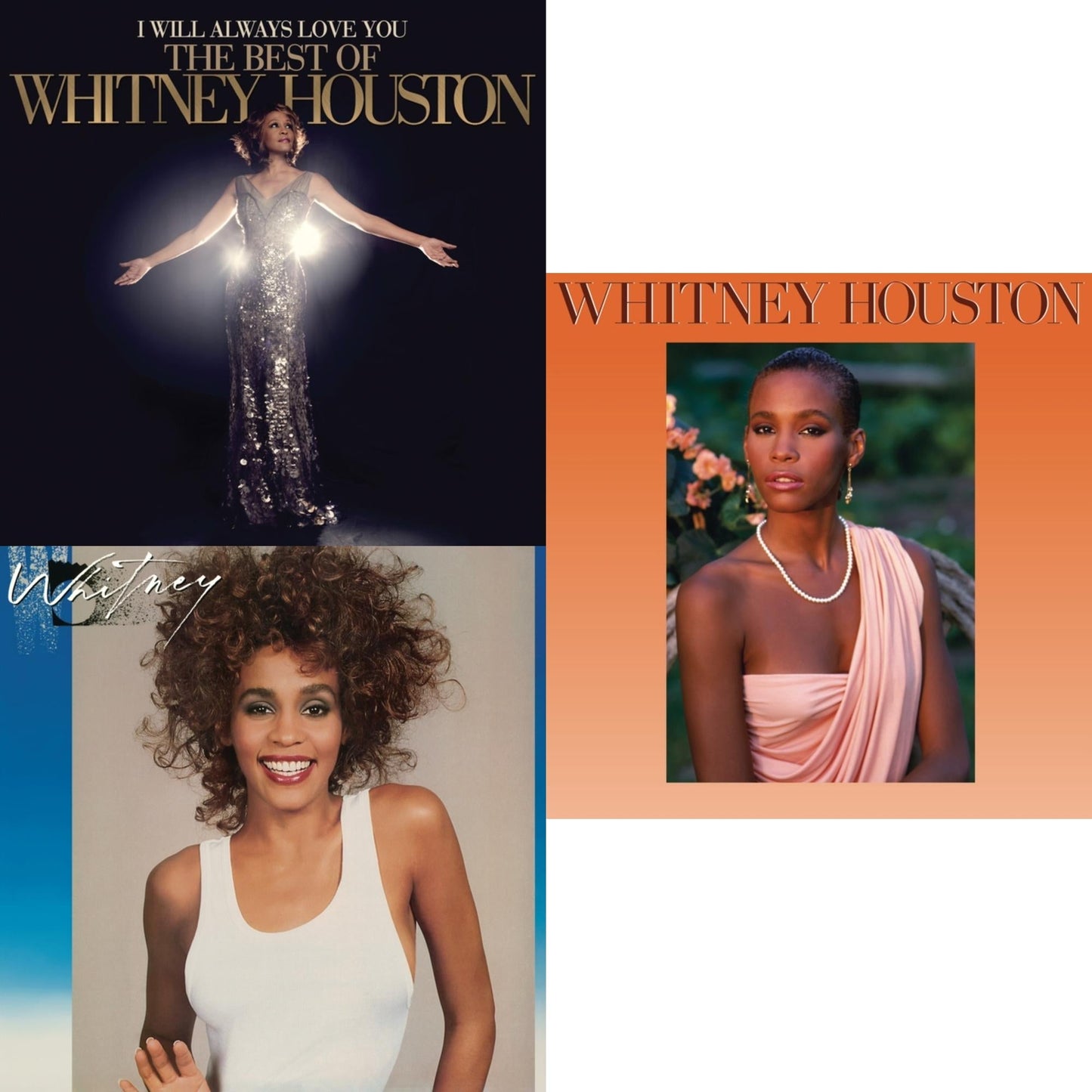 Whitney Houston - I Will Always Love You: The Best Of Whitney Houston (2LP) & Whitney & Whitney Houston