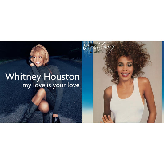 Whitney Houston - My Love Is Your Love & Whitney - LP Vinyl Bundle