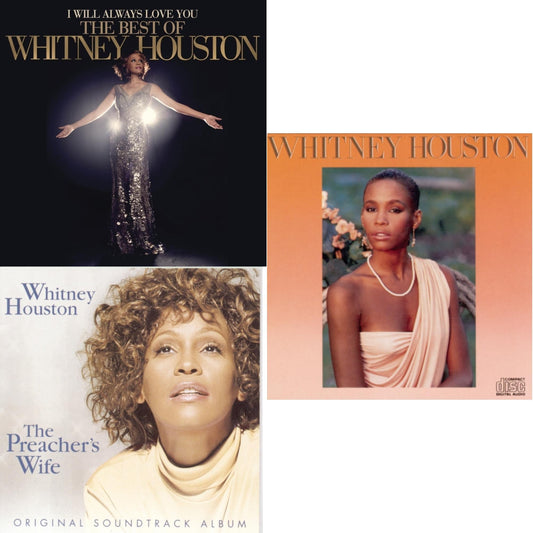 Whitney Houston - I Will Always Love You: Very Best Of & Preacher's Wife Ost & Whitney Houston - CD Bundle