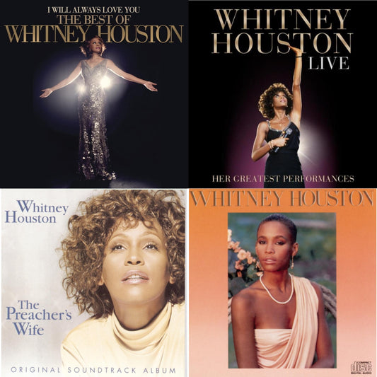 Whitney Houston - I Will Always Love You: Very Best Of & Whitney Houston Live: Her Greatest Performances & Preacher's Wife Ost & Whitney Houston - CD Bundle