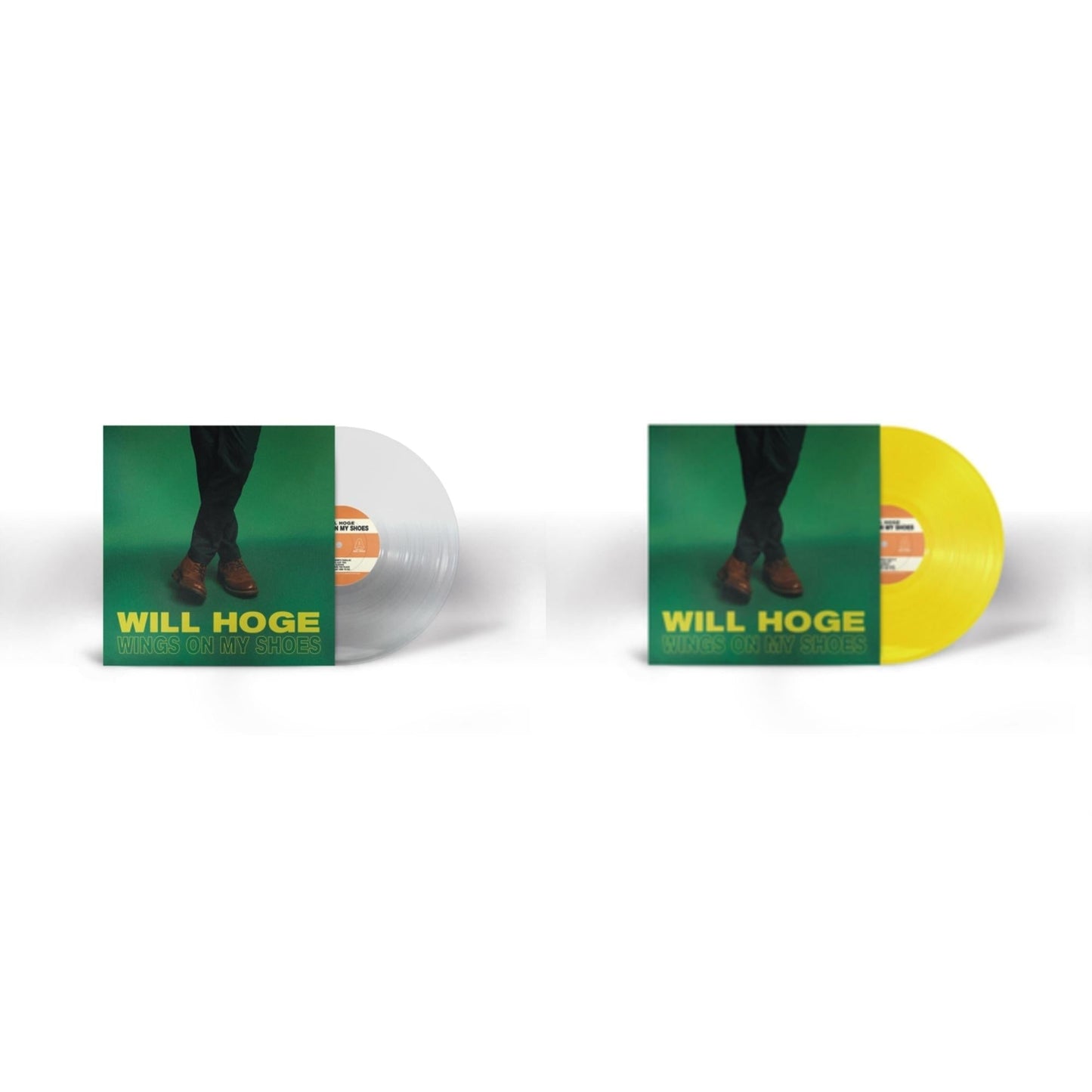 Will Hoge - Wings On My Shoes (Ultra Clear LP Vinyl) (I) & Wings On My Shoes (Canary Yellow LP Vinyl)