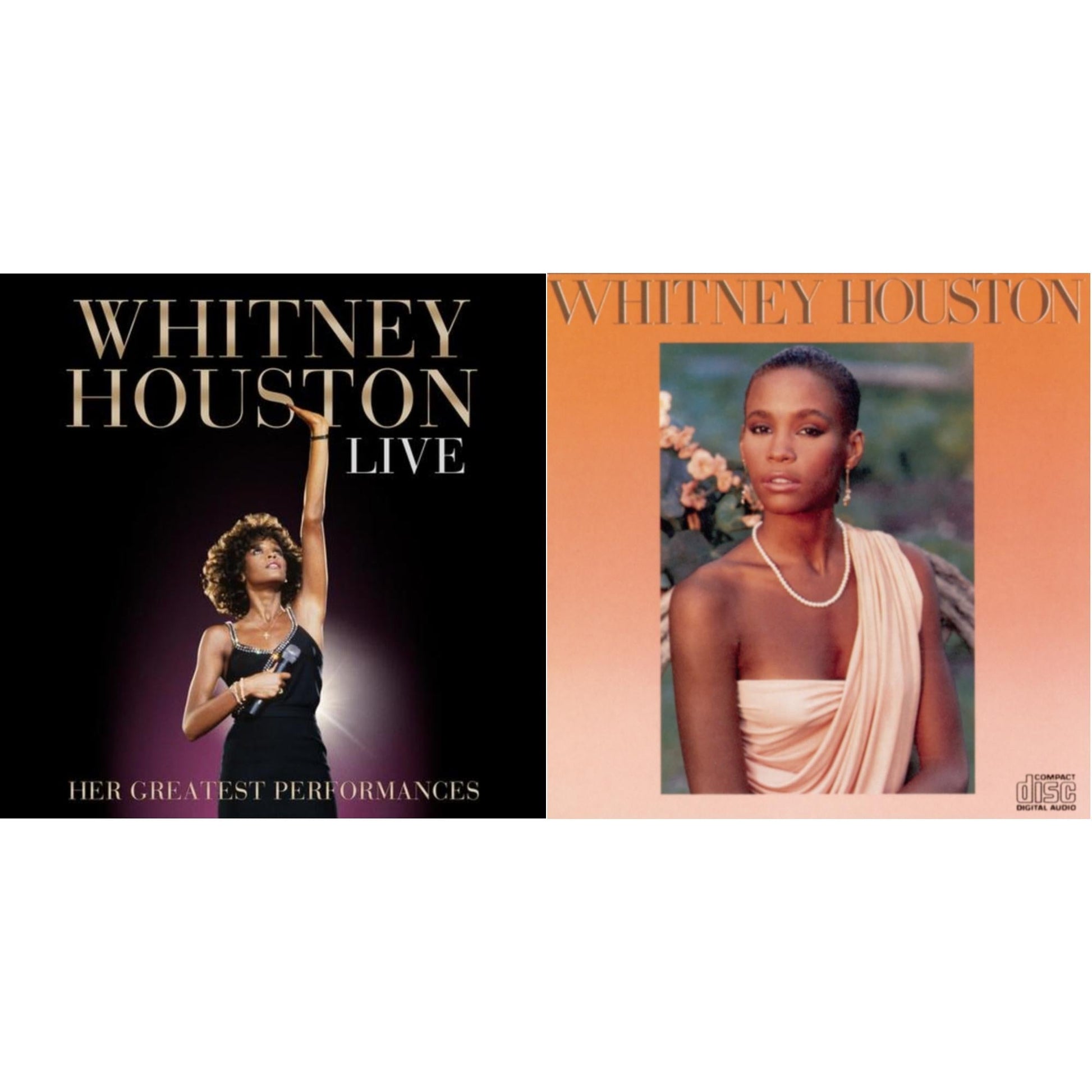 Whitney Houston - Whitney Houston Live: Her Greatest Performances & Whitney Houston - CD Bundle