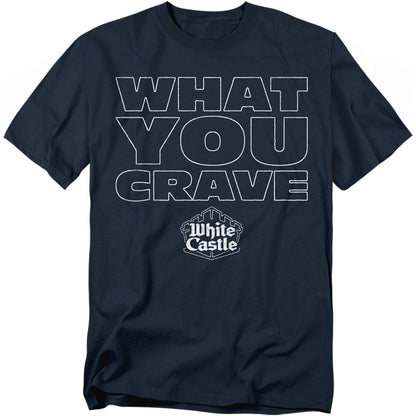 White Castle Craving Mens T Shirt Navy Officially Licensed