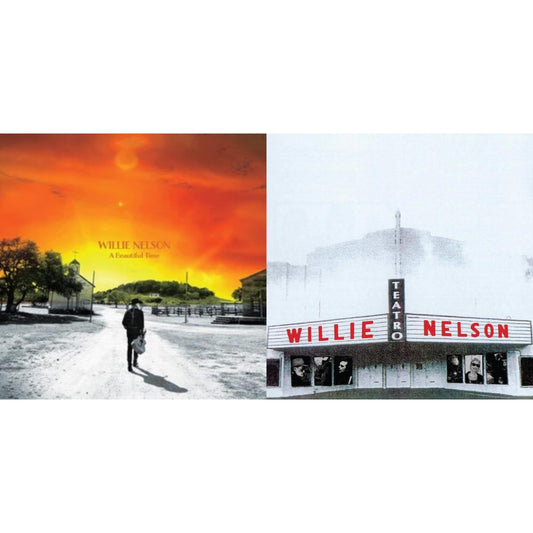 Willie Nelson - Beautiful Time & Teatro (180G) - LP Vinyl Bundle