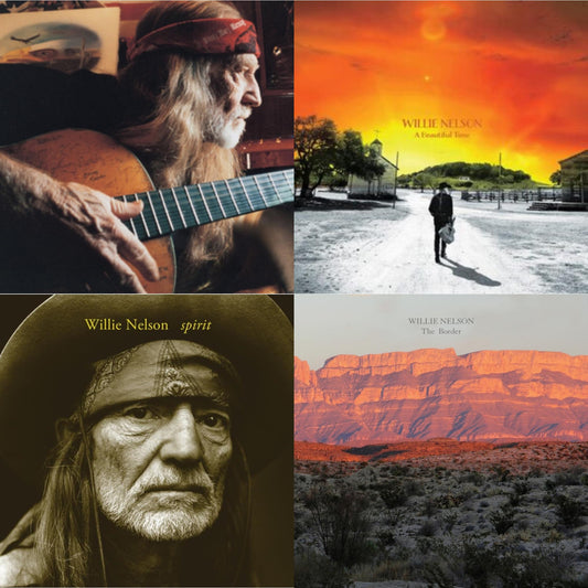 Willie Nelson - Beautiful Time & Border & Spirit (180G) & It Always Will Be - LP Vinyl Bundle