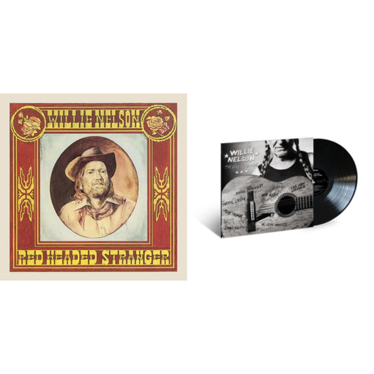Willie Nelson - Red Headed Stranger (150G/Dl Insert) & Great Divide - LP Vinyl Bundle